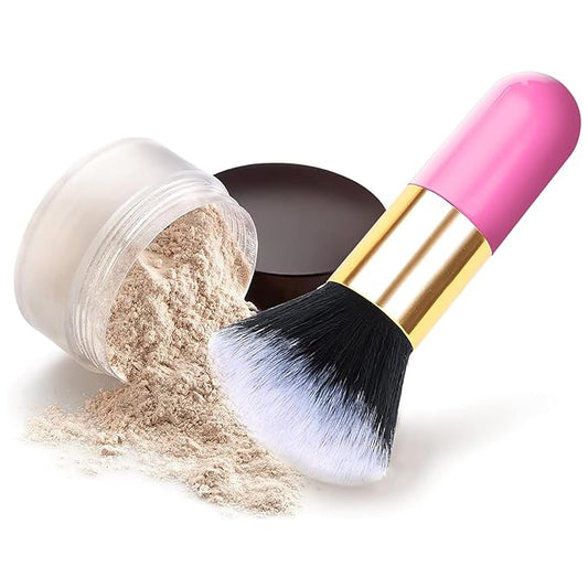 Makeup Brushes, Foundation Powder Makeup Brush (Pink)