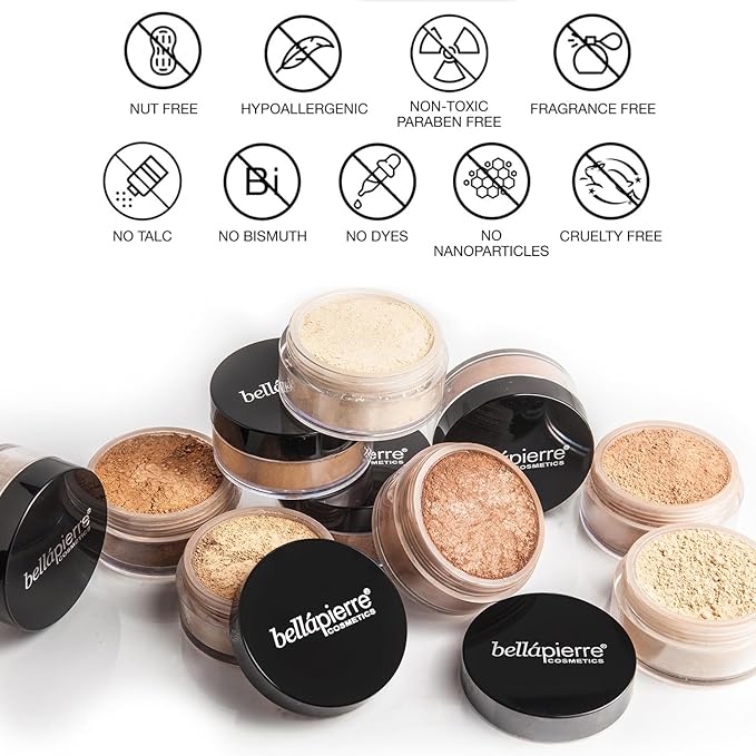 bellapierre Mineral Foundation SPF 15 - Loose Powder - Latte 32 Oz