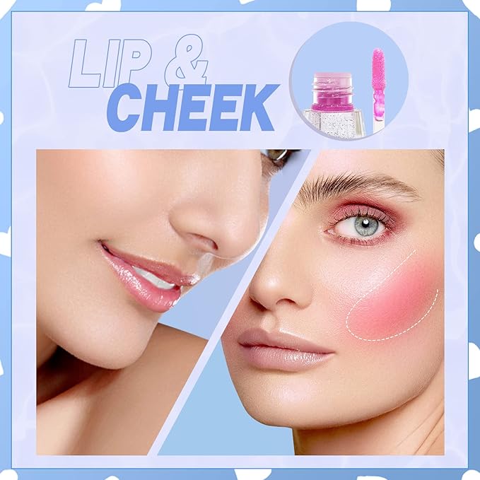 Color Changing Clear Liquid Blush for Cheeks and Makeup - 5ml