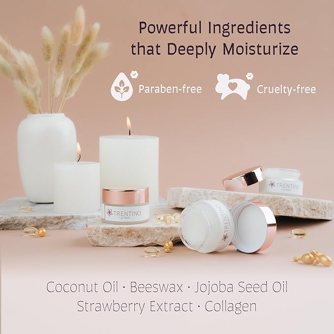 Restore & Plump Coconut Lip Balm Lips