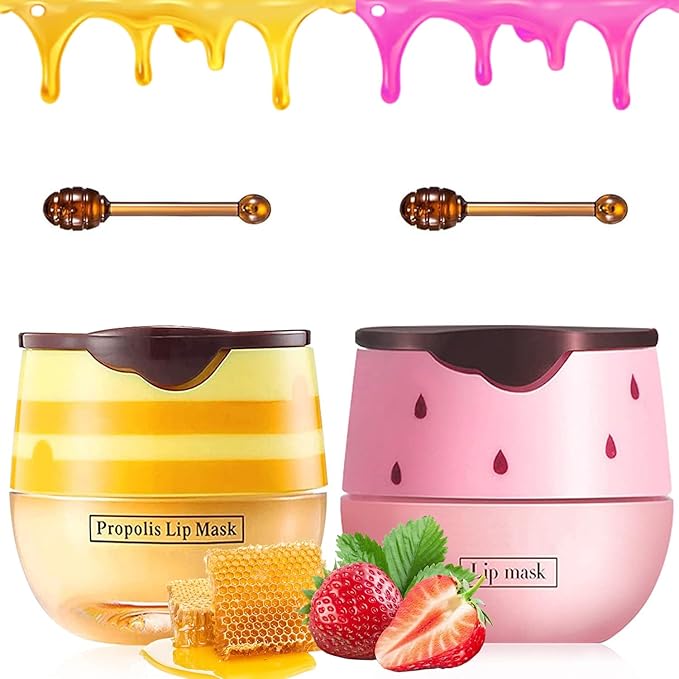 2 PCS Bee Lip Balm Honey