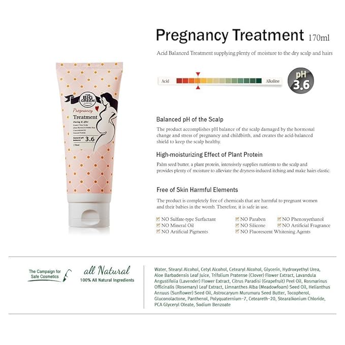 Big Green Pregnancy Treatment 170ml- Natural
