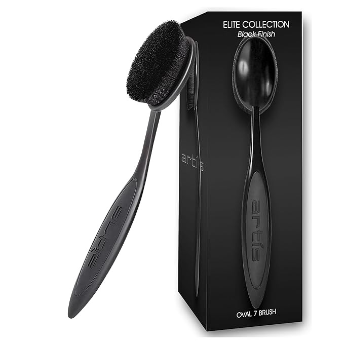 Artis Elite Oval Brush 7 - Black, 1 Pc Makeup Brush