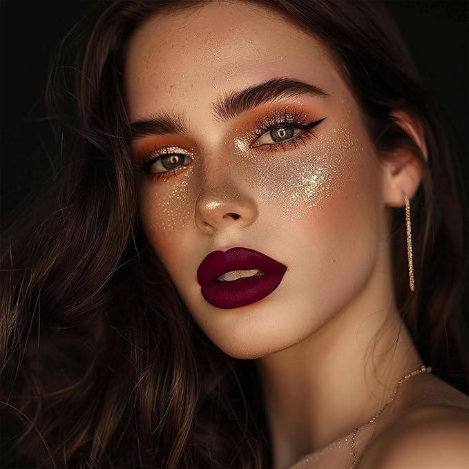 Depuplum Mauve Lipstick Matte for Women, Superstay Long Lasting Red Lipstick Smudgeproof Liquid Lipsticks, Cruelty Free Lip Makeup (DM03 Mauve Cyber)