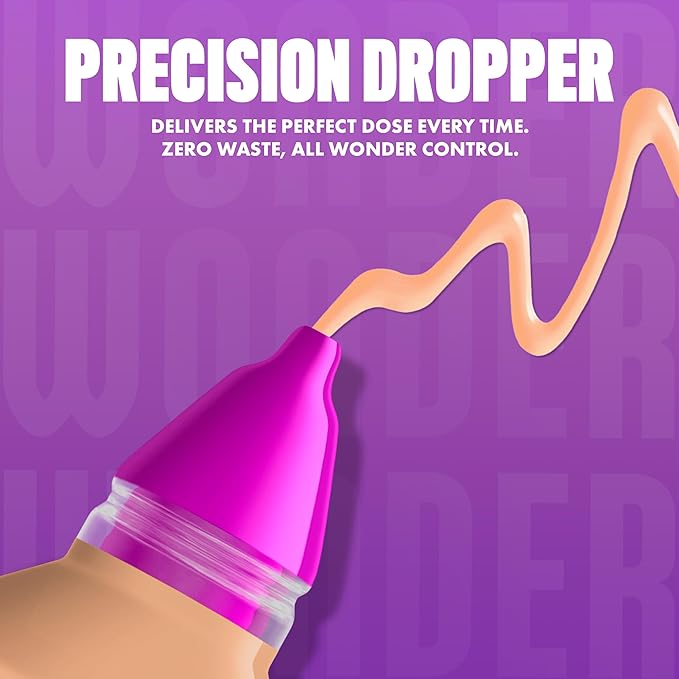 NYX PROFESSIONAL MAKEUP Make 'Em Wonder Liquid Foundation, 24HR Foundation Makeup With A Soft Matte Finish, Buildable Full Coverage - 10 Nude