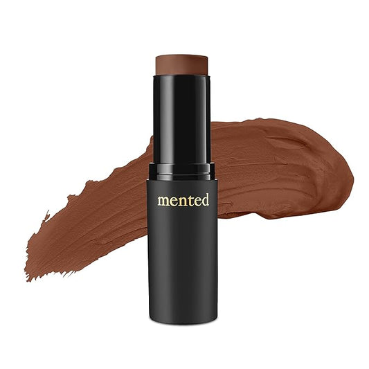 Mented Cosmetics Stick Foundation Make Up, Concealer & Contour Stick for Dark Skin, Cream Foundation for Black Women Makeup, Vegan and Cruelty Free, D20
