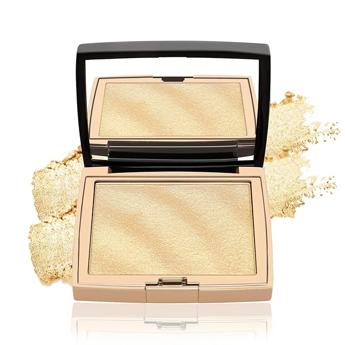 Boobeen Face Highlighter Makeup Palette Baked Highlighter Powder Natural Glow