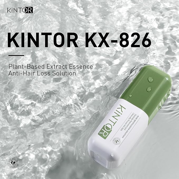 KINTOR 0.5% KX-826 Hair Growth Spray DHT Blocker Hair Regrowth Products,Nourish Hair follicles,Hair Oil Control Products For Men&Women,plant based 60ml
