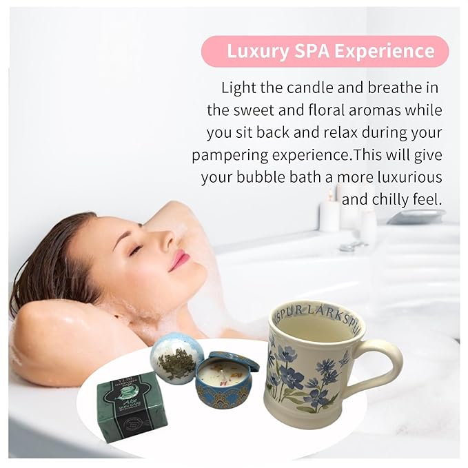 BEECO GIF2U Spa Gift Baskets for Women,Luxury Self Care Gifts for Mom,Get Well Soon Gifts for Friend,Thank You Relaxing Box Gifts for Women 20th,30th,40th,50th,60th 70th 75th Birthday,Anniversary