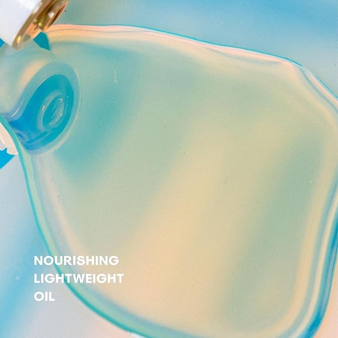 Squigs Hair Growth Oil for Dry & Damaged Hair – with Amla, Castor & Coconut Oil Blend for Frizz Control, Hydration & Scalp Treatment – Pre-Wash & Styling Treatment – (1.86 Fl Oz)