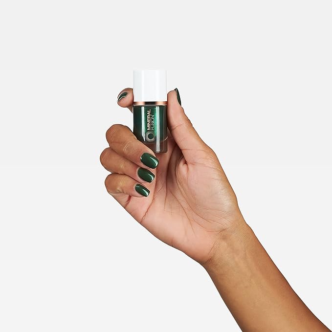 Mineral Fusion Nail Polish, Emerald Green, Money Maker