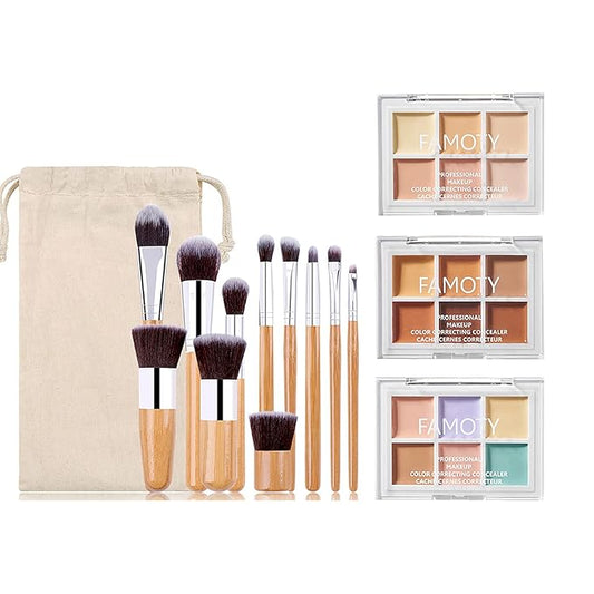 3 Pack Highlight & Contour Pro Palette,