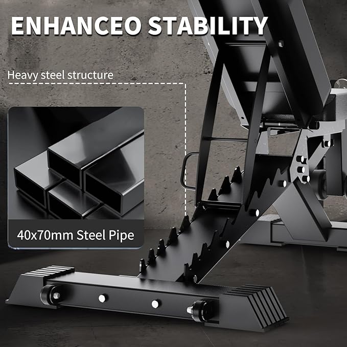 Adjustable Weight Bench 1100 LB