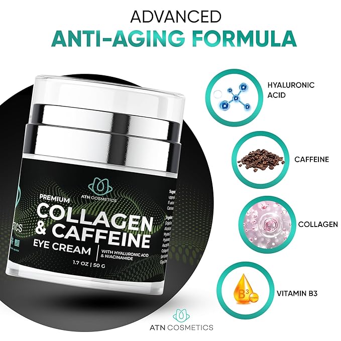 Collagen eye cream for dark