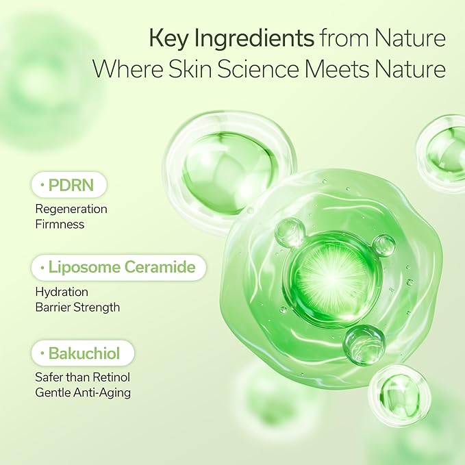 usnear FOREST Usnea-PDRN wrapping layer Cream – Elasticity & Hydration Face Moisturizer for Sensitive Skin with Liposome Ceramide, Korean Skincare for Boosts skin barrier, 1.69 fl oz