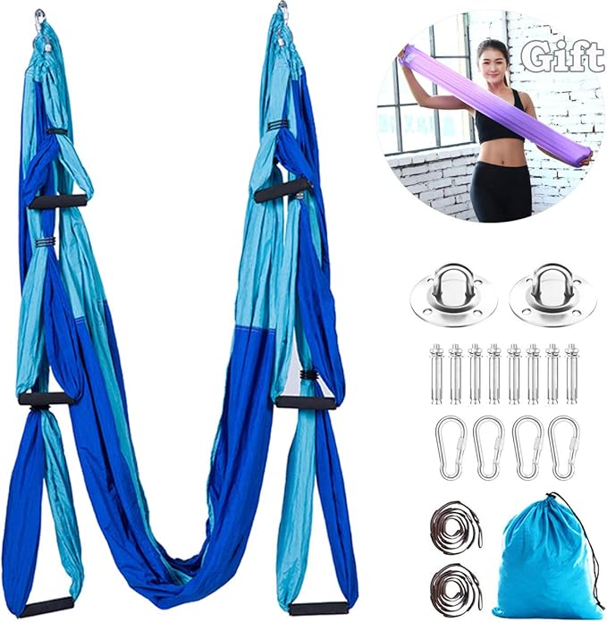 Aerial Yoga Swing Set Trapeze Yoga Hammock Kit
