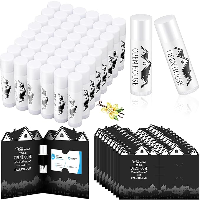 50 Pcs Open House Lip Balm Advertising