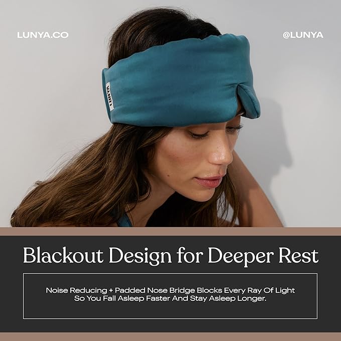 Lunya Men's Washable Silk Sleep Mask