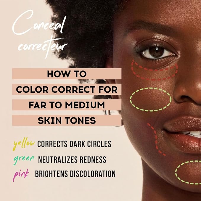 Color Liquid Conceal Contour Foundation, Waterproof 8 Colors Tone, 06