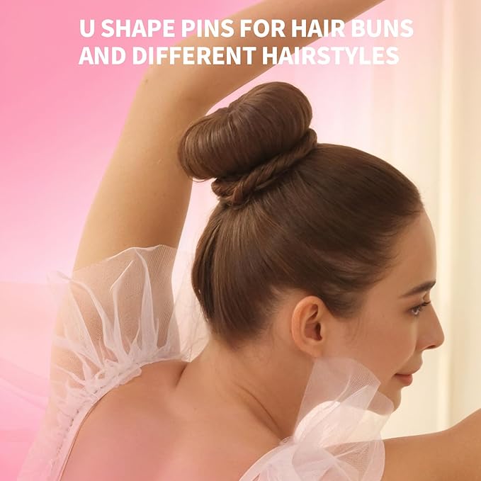 Teenitor 100Pcs Bobby Pins Rose Gold, Hair Pins, Rose Gold Bobby Pins Hair Pins for Women 2inch