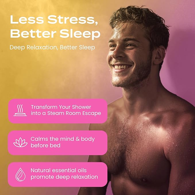 Body Restore Shower Steamers Aromatherapy 12 Pack – Valentines Day Gifts for Her and Him, Birthday Gifts for Women and Men, Relaxation, Stress Relief, Self Care – Citrus