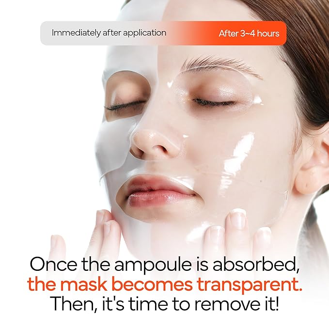 IVOSKIN Collagen Jelly Hydro-bomb Plump Mask, Hydrating 39g x 4ea Real Collagen Mask, Firming and Moisturizing for Glow Skin, Collagen Water over 670,000 ppm