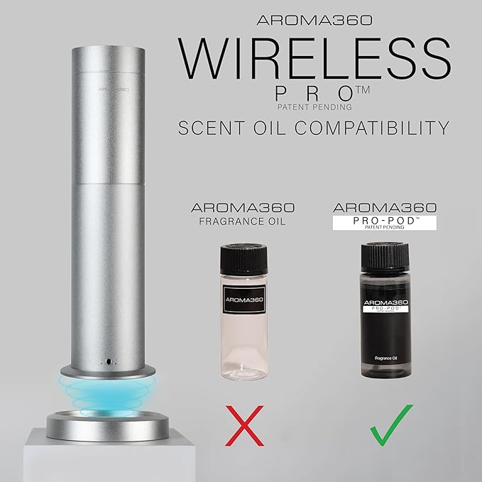 Aroma360 The Sweetest Taboo Pro Pod 50ML - Luxury Aromatherapy Scent Diffuser Oil - Hints of Lemon Crème, Pomegranates, & Raspberries - for Essential Oil Diffusers - for Home & Office