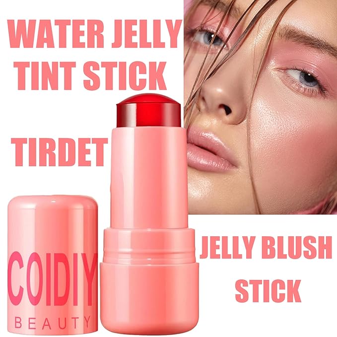 Milk Cooling Water Jelly Tint, Makeup Lip Tint Cooling