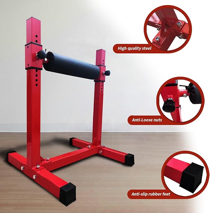 Bulgarian Split Squat Stand With 11-Level Single Leg