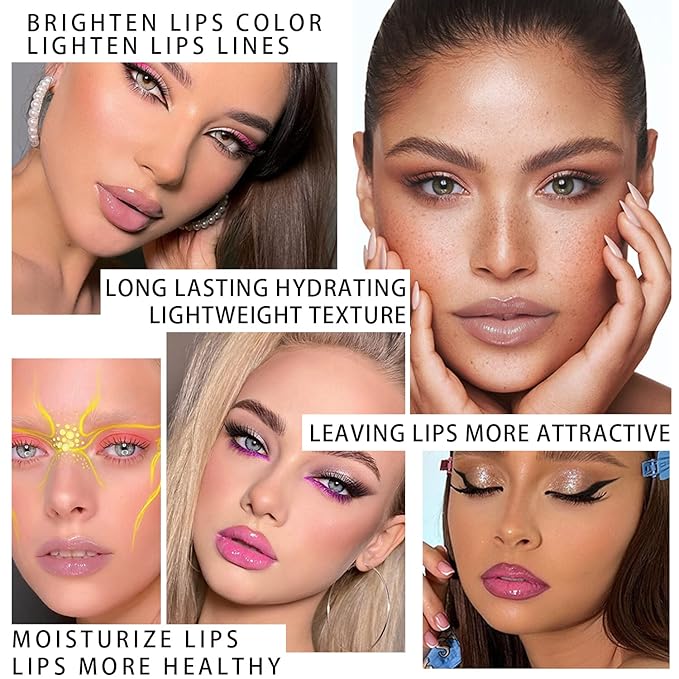 Lip Glow Oil Set, 2 Pcs