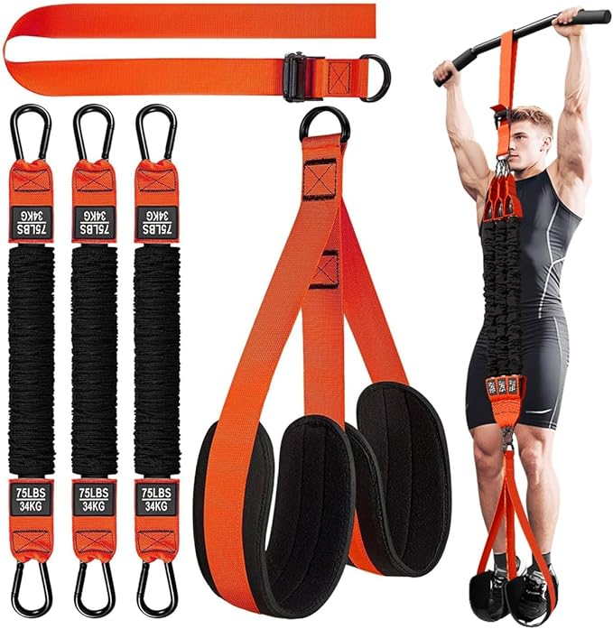 LEEKEY Resistance Bands, Exercise Bands,Pull Up Assist Bands - Bands for Working Out,Band for Men and Women Fitness Training, Physical Therapy,Home Workouts