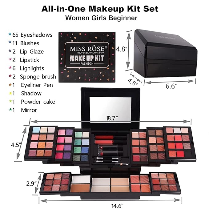 88 Colors Professional Makeup Palette Set