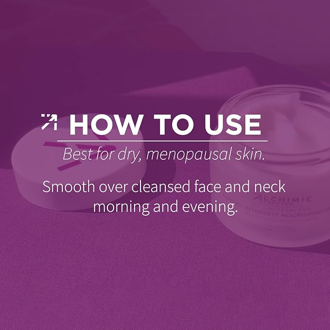 Alchimie Forever Kantic+ Nourishing Cream | Ultra-Nourishing Facial Cream with Jojoba, Vitamin E, European Blueberries and Grape Seeds | Reduces Redness and Deeply Moisturizes | 1.7 fl oz