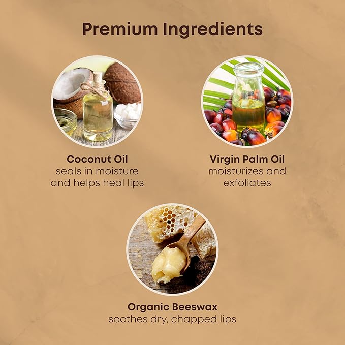 Organic Lip Balm With Coconut Oil