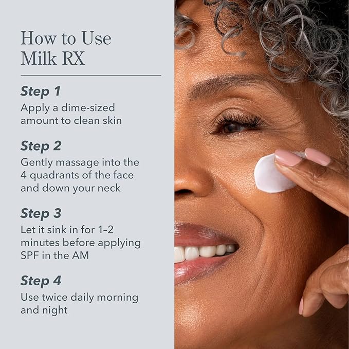 Beekman 1802 Milk RX Advanced Better Aging Face Cream Refill Pod, Goat Milk Protein Exosomes & Polypeptide Moisturizer for Firming & Smoothing, Fragrance Free, 1.69 Fl Oz Refill