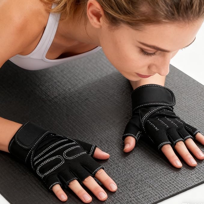 Workout Gloves for Men & Women - Breathable Weight Lifting Gloves for Gym, Weightlifting, Cross Training, Pull-Ups,