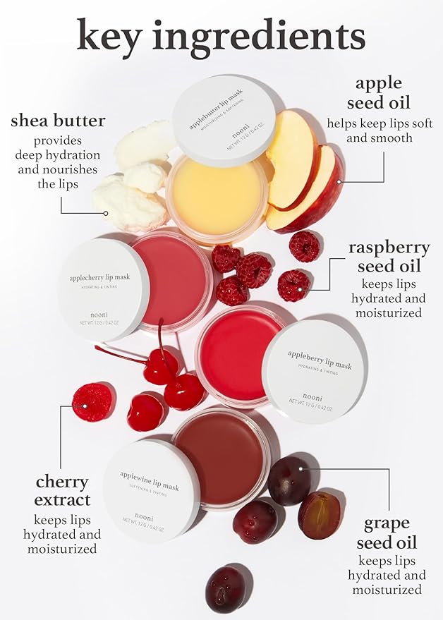 NOONI Applewine Korean Lip Tinting Butter