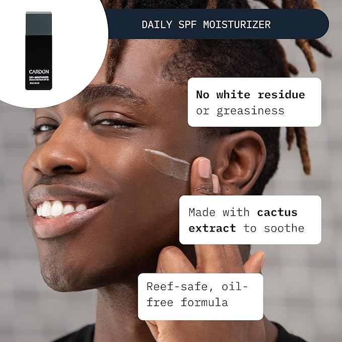 Cardon Cactus-Based Men's Skincare Set | Repairing