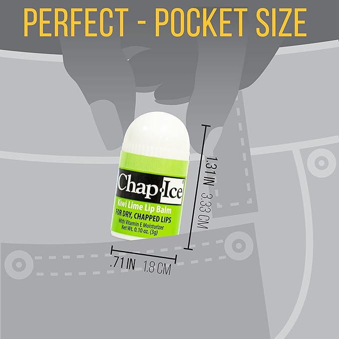 Chap-Ice® | 12-Count Mini Kiwi Lime (0.10oz/3g