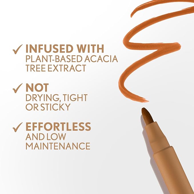 COVERGIRL Outlast Lipstain, with Plant-Based Acacia Tree Extract, Non-Drying, Lightweight - 62 Blushed Mauve