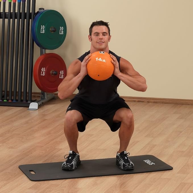 Body-Solid Rubber Medicine Ball - Superior Grip