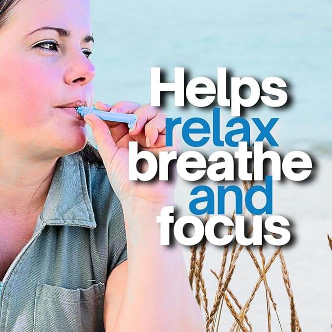 Chewable Breather Cool Mint & Fresh Mint Refill Set – Natural Aromatherapy Quit Vaping Aid, Nicotine-Free Craving Relief – Fidget Tool Chew Stick, Breathing Aid & Anxiety Support