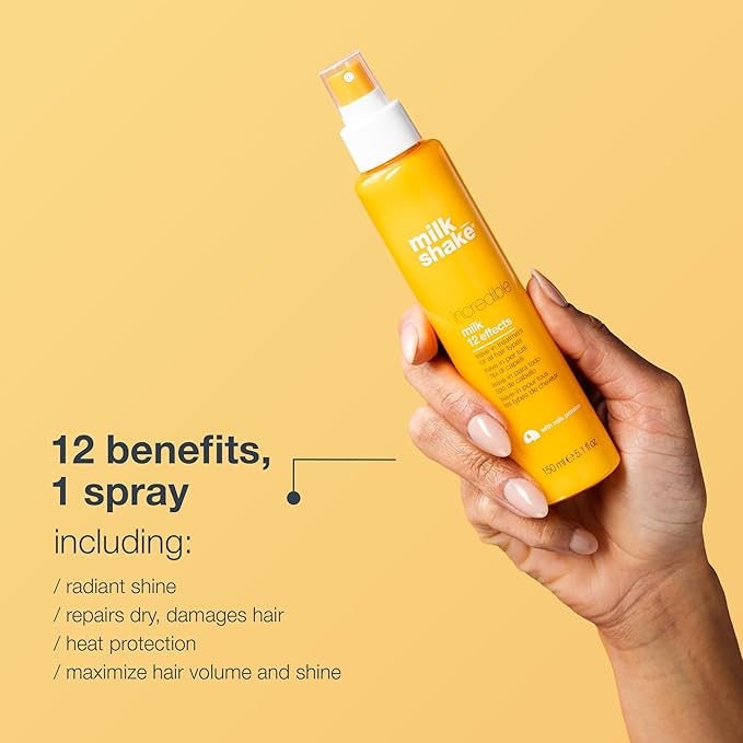 milk_shake Incredible Milk - Leave-In Hair Treatment for All Hair Types | Renews Detangles and Repairs Damaged Hair | 5.1 fl oz (150 ml)