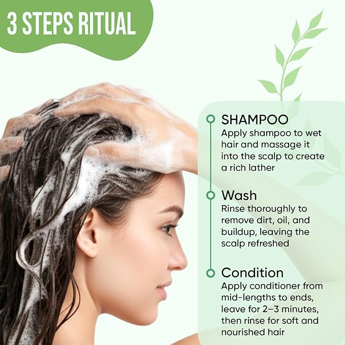 DEL SUR Scalp Cleansing Shampoo and Conditioner Set | 16 fl oz Each | with Camellia Japonica, Salicylic Acid & Willow Bark | Clarifying Oil Control for Build Up & Oily Scalp