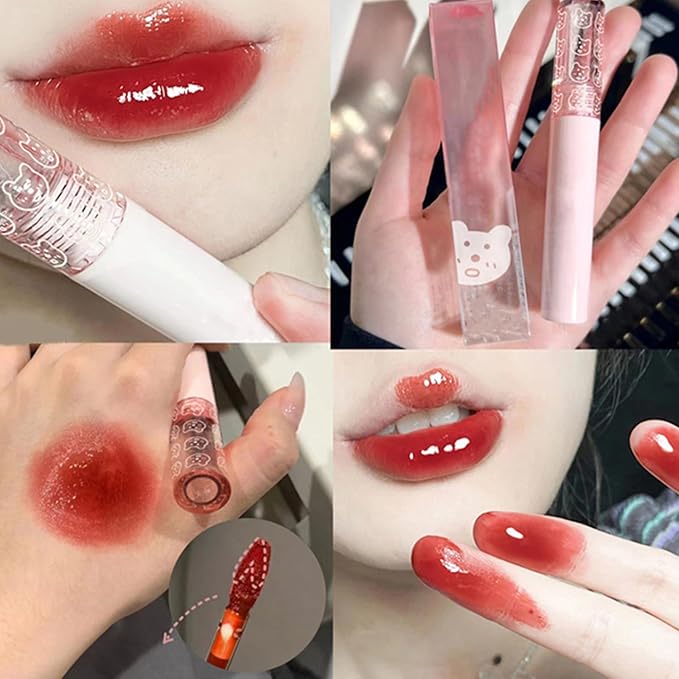 KWOLYKIM Glass Water Lifter Gloss, Hydrating Plumping Gloss Glass