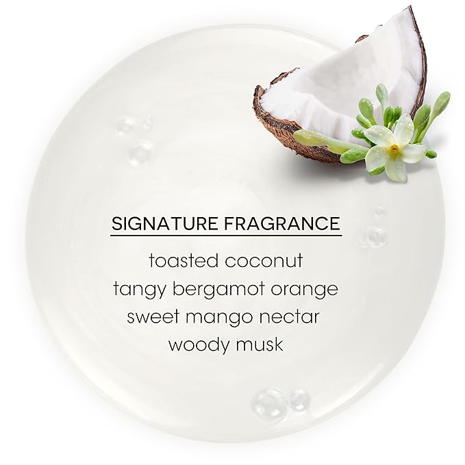 Bain de Terre Ultra Hydrating Shampoo and Conditioner Set | Coconut Papaya | Hydrates Overly Dry | Damaged Hair | Paraben Free | Color-Safe | 13.5 Fl Oz