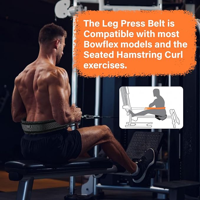 Adjustable Leg Press Rowing Belt Strap Compatible 2 Blaze
