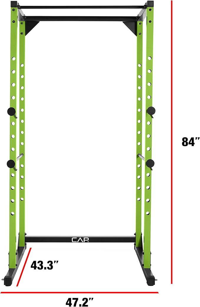 CAP Barbell Full Cage Power Rack Color Series 6' or 7' Options