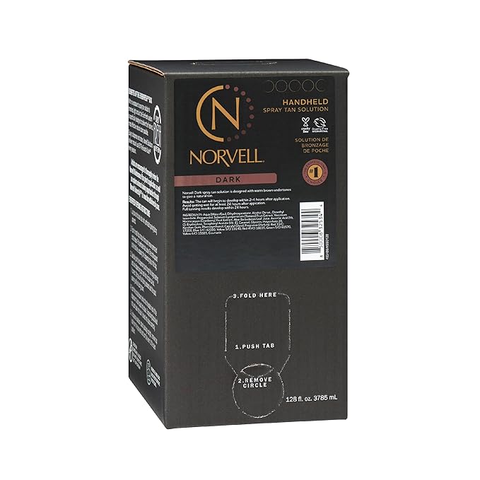 Norvell Premium Sunless Tanning Solution - Dark, 128 fl.oz.