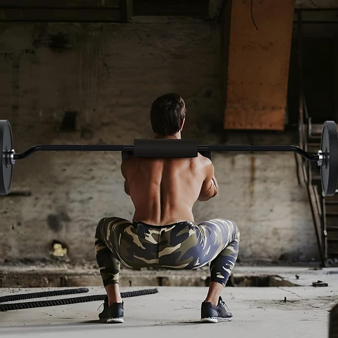 7FT Safety Squat Bar Load 700LBS 2" Sleeve